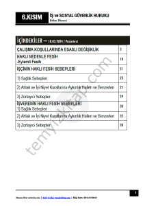 Şehir Üniversitesi İş ve Sosyal Güvenlik Hukuku 23-24 Bahar 6