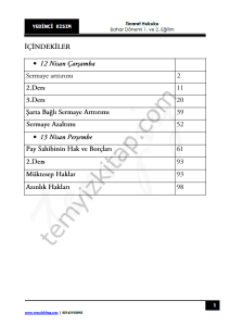 Ticaret Hukuku 22-23 Bahar 7