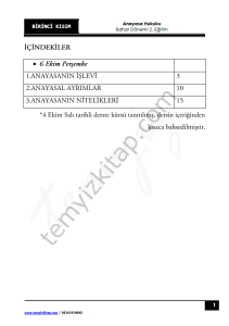 Anayasa Hukuku 2.Öğretim 22-23 Güz 1