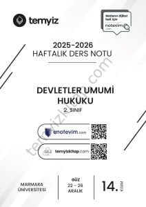 Devletler Umumi Hukuku 25-26 Güz 14