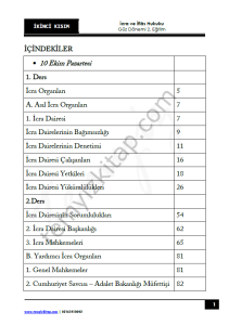 İcra ve İflas Hukuku 2.Öğretim 22-23 Güz 2