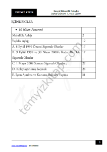 Sosyal Güvenlik Hukuku 22-23 Bahar 7