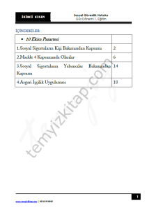 Sosyal Güvenlik Hukuku 1.Öğretim 22-23 Güz 2