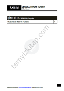 Devletler Umumi Hukuku 23-24 Bahar 7