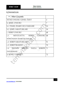 Uludağ Üniversitesi İdare Hukuk 22-23 Bahar 2
