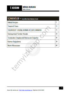 Miras Hukuku 23-24 Bahar 7