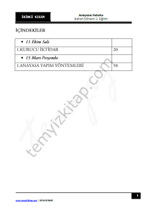 Anayasa Hukuku 2.Öğretim 22-23 Güz 2