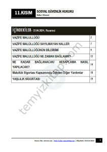 Sosyal Güvenlik Hukuku 23-24 Bahar 11