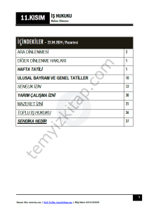 İş Hukuku 23-24 Bahar 11